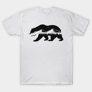 Bear at Night T-Shirt